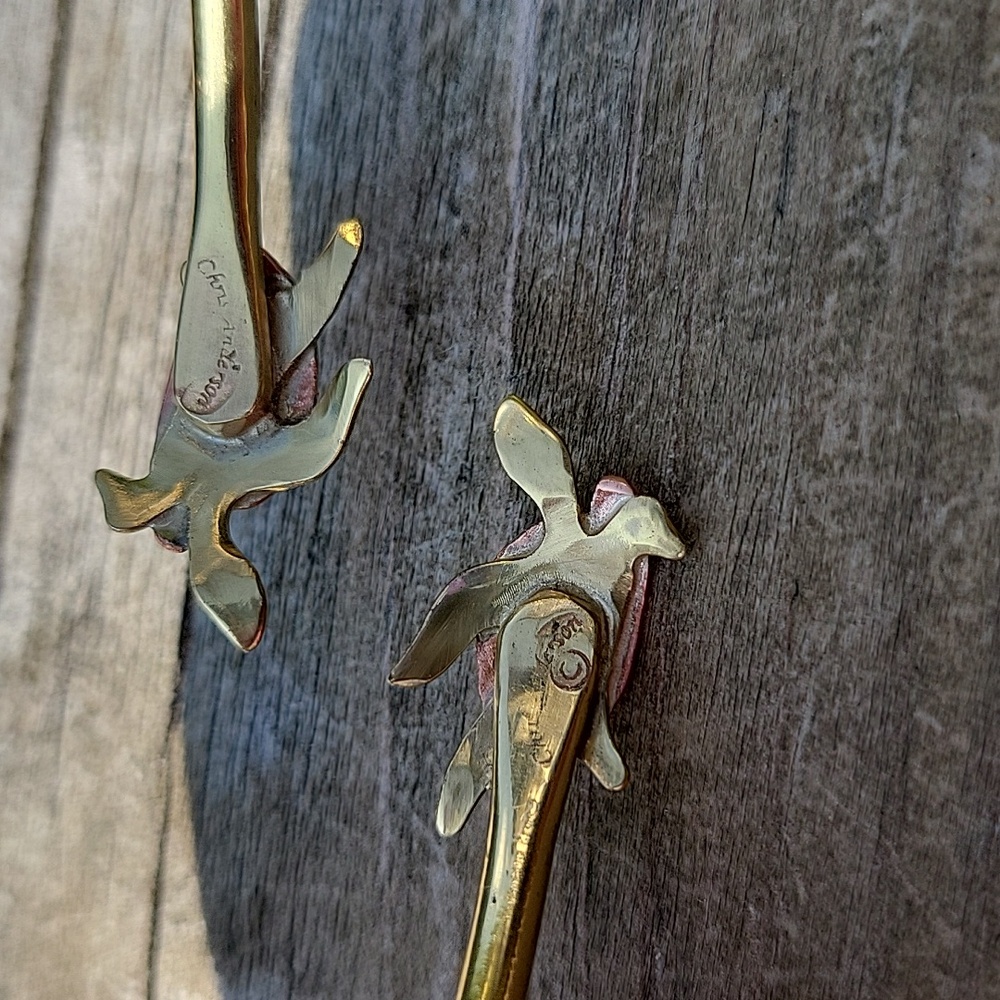 Chris Anderson Brass And Copper Turtle Cuff Bracelet - Picture 5 of 8